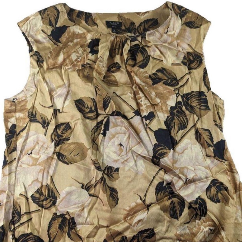Talbots Women's Floral Blouse